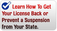 Prevent Massachusetts DUI Suspension